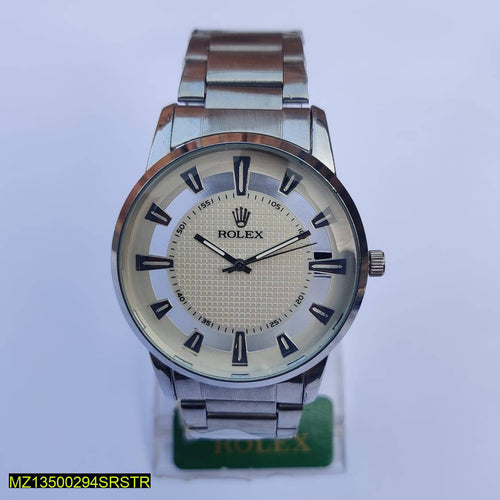 Main stainless steel elegant wrist watch
