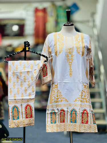 2 pcs linen suit