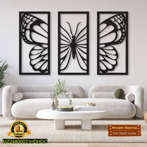 3 Butterfly frame