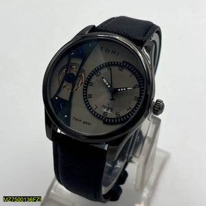 Man stainless steel along watch