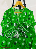 1 pice woman stitched lawn printed shirt
