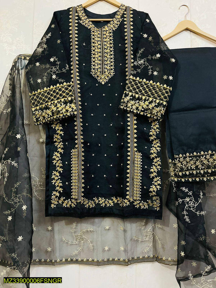 3 Pcs Fancy Stitched suit