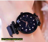 Black beauty woman watch