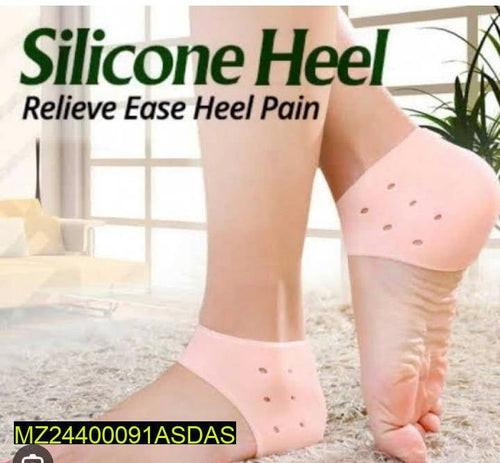 Silicone heel anti crack for men and women