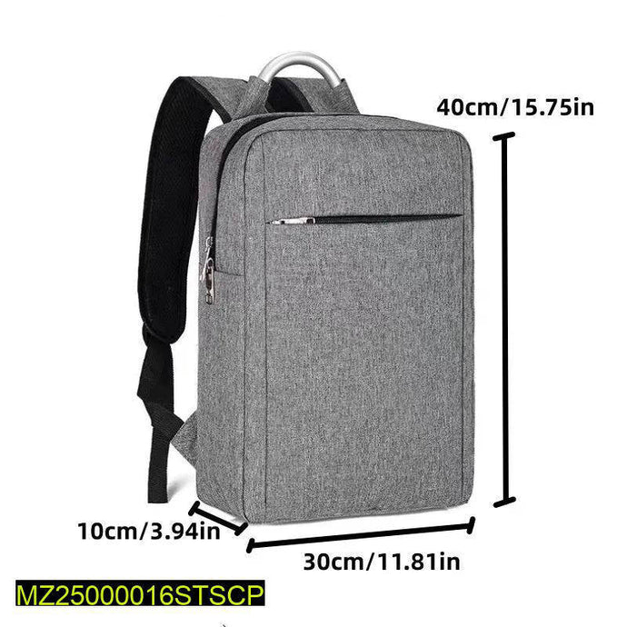 Oxford waterproof backpack grey