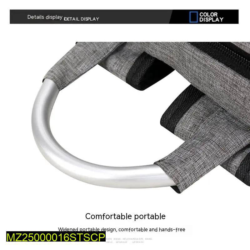 Oxford waterproof backpack grey