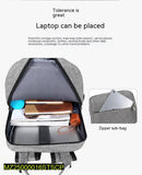 Oxford waterproof backpack grey