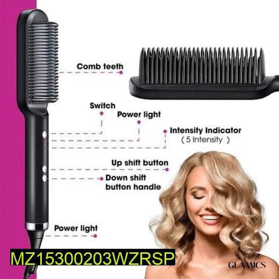 professional electric Hair straighter brush