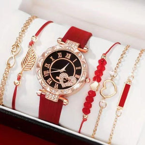 Diamond watch 6 pcs  trend